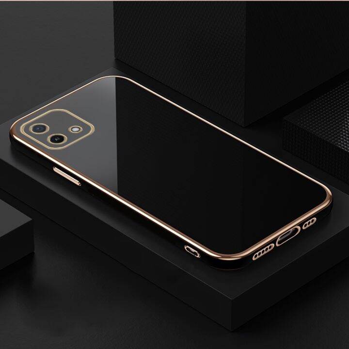 OPPO A16K Case Shockproof Soft Silicone Electroplating Back Cover Case ...