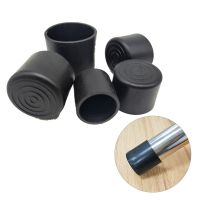 ₪❀♘ 10Pc Round Chair Leg Caps Silicone Rubber Furniture Feet Pads Non-Slip Covers Floor Protectors Pads Non-slip Table Covers Bottom