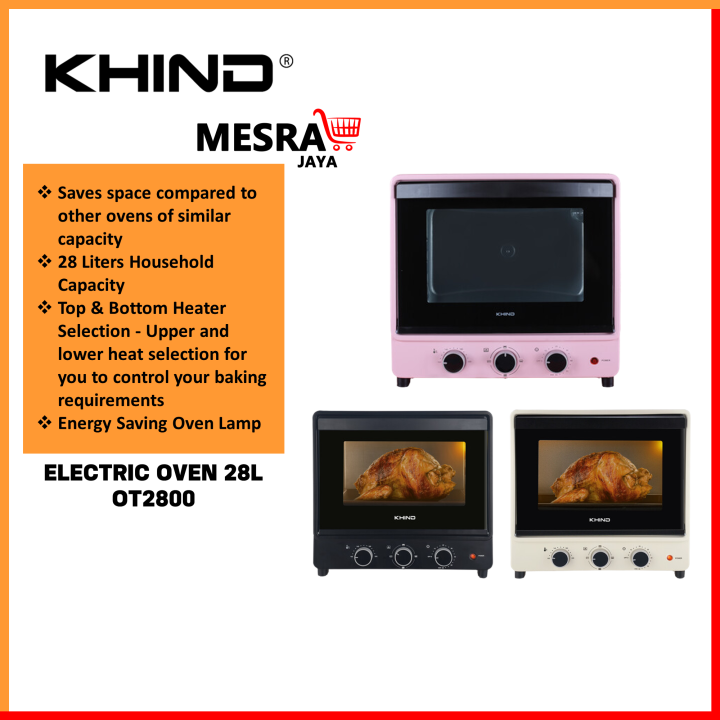 Khind Electric Oven 28L OT2800 Lazada