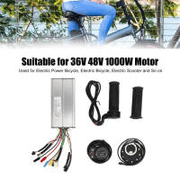 1000W Brushless Controller Kit 30A Square Wave Dual Mode Controller LED900S แผงแสดงผลสำหรับสกู๊ตเตอร์ไฟฟ้าจักรยาน