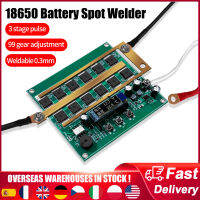 Máquina De Soldadura Por Puntos De 3 Pulsos,99 Engranajes,Batería 18650,Paquetes De Baterías De Litio De Alta Velocidad,Condensador De Faraday,Hoja De Acero De Níquel De 0,1-0,3มม.