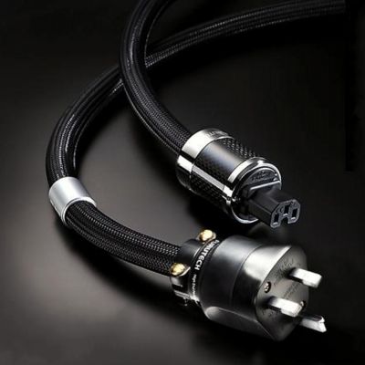 HiFi Schuko Furutech Alpha PS-950 top Rhodium carbon fiber fever EU AC power cable FI-E50 FI-50 (R) plug