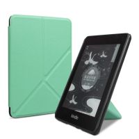 Kindle Paperwhite เคสพับได้4แบบฝาครอบสมาร์ทหนัง Pu สำหรับกระดาษขาวของ Amazon Kindle Kindle Paperwhite รุ่น10th พร้อมขาตั้ง