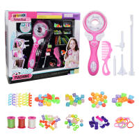 [In stock] TikTok Magic Hair Hair Diler Variety Girl Toy Hair Accessories Set ided Hair Dirty ids เครื่องถักไฟฟ้า