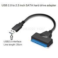 3.0 Usb/2.0 /Type C ถึง2.5นิ้วสายแปลงอะแดปเตอร์ฮาร์ดไดรฟ์ Sata สำหรับ Hdd/ssd ขนาด2.5นิ้ว