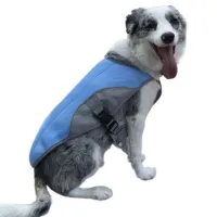 Summer Dog Cooling Vest Dog Cooling Harness For Dogs Adjustable Pet Mesh Reflective Vest Harnesses Quick Release