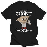 Men Funny T Shirt Tshirt Im Not Short Im Dobby Size Tshirt Tshirt Men Cotton Teeshirt