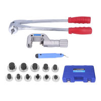 Tube Expander Copper Aluminium Alloy Pipe Expansion Tool Set Kit for Tubing Plumbing CT‑200