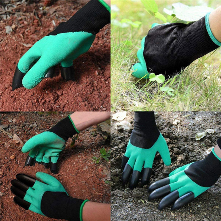 xmds-ถุงมือทำสวน-พร้อมเล็บขุด-ถุงมือขุดดิน-ถุงมือปลูกต้นไม้-ถุงมือถอนหญ้า-gardengloves-ถุงมือขุดดินทำสวน