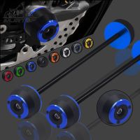 Motorcycle Rear Front Wheel Fork Axle Sliders Cap Crash Falling Protector For YAMAHA MT-09 FZ-09 XSR900 MT09 XSR 900 2013-2022