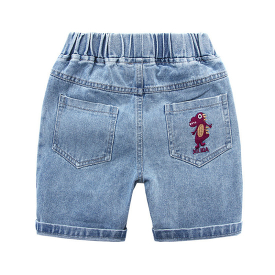 Ienens summer kids baby boys jeans shorts denim clothing trousers clothes - ảnh sản phẩm 1