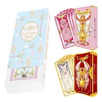 Cardcaptor Sakura Tarot Cards 52Pcs/Set Anime Card Captor Paper Poker Card Board Game Prop Accessories Tarot Card Suit welcoming