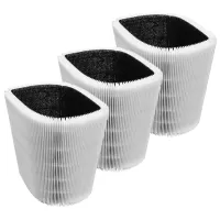 3 PCS HEPA Filter for Blueair Blue Pure 411 411+ &amp; MINI Collapsible Air Purifier Filter Activated Carbon Composite Replacement Parts