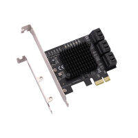 chia mining PCIe 3.0 x1 to 6 Ports 6G SATA III 3.0 Controller Expansion Card