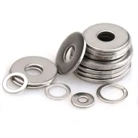 M6 M8 M10 304 Stainless Steel Flat Gasket Washer Ultra-thin Metal Screw Increase Thickening Meson Washer GB97