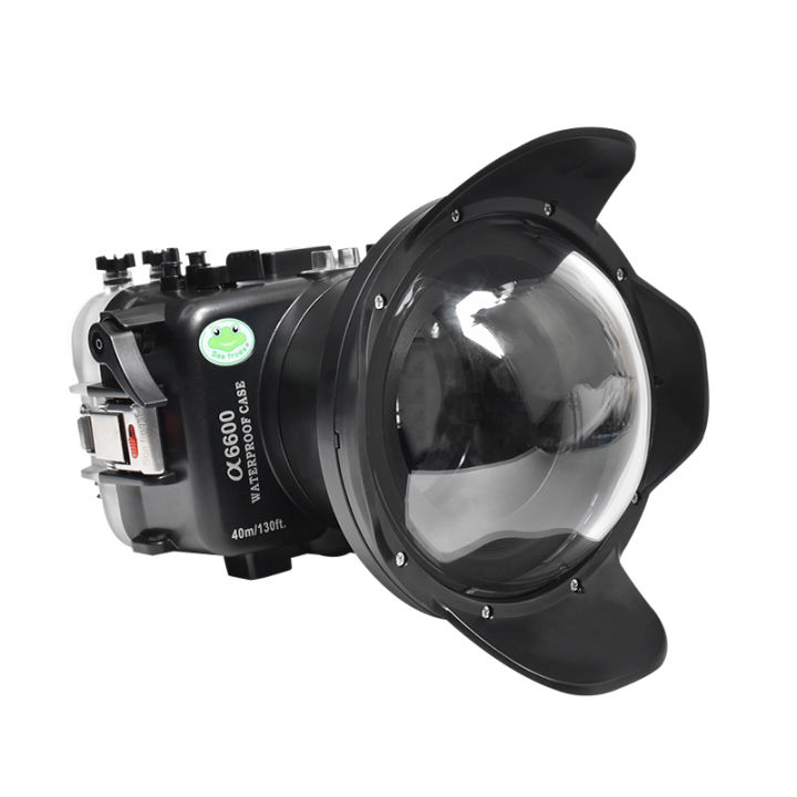 seafrogs-สำหรับ-sony-a6600-40เมตร-130ft-กล้องใต้น้ำที่อยู่อาศัยกล้องกันน้ำกรณีชุดที่มีการเปลี่ยนเลนส์พอร์ต