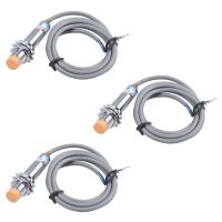 3X DC6-36V 300MA NPN NO 3-Wire 4mm Tubular Inductive Proximity Sensor Switch LJ12A3-4-Z-BX