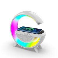 ลำโพงบลูทูธและแท่นชาร์จไร้สาย HM-2301 LED Wireless charging speaker