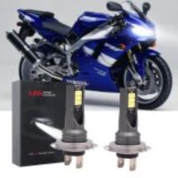 หลอดไฟหน้าฮาโลเจน 6000K สีขาว แบบเปลี่ยน สําหรับ YAMAHA YZF 1999-2005 Accessories