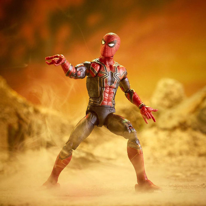 17cm-6-7-อเวนเจอร์ส-infinity-war-spiderman-ตุ๊กตาขยับแขนขาได้สำหรับเด็ก-gift-toy-model