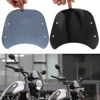 2colors Motorcycle ABS Plastic Front Windshield Headlight Protector Windscreen Wind Deflector For Benelli Leoncino 500 1pcs