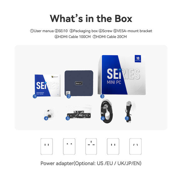 beelink-i5-1035g7-10th-คอมพิวเตอร์ขนาดเล็ก-sei10-16g-ddr4-3200mhz-500gb-wifi6-ssd-bt5-2ชนิด-c-4k-60hz-คีย์บอร์ดเกม