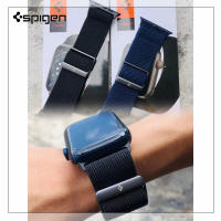 Spigen Lite Fit สายรัดไนลอนทอสำหรับ Apple Watch 45มม. 44มม. 41มม. 40มม. สายรัดข้อมือผ้าใบสำหรับนาฬิกา Ultra 49มม. Series 7 6 5 4