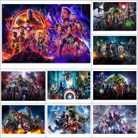 1000 Pieces Marvel The Avengers Jigsaw Puzzles Disney Superhero Iron Man Puzzles For Adults Children Educational Toys Gifts