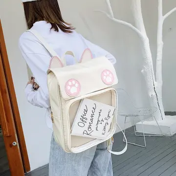 Aesthetic discount clear backpack