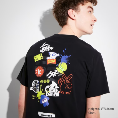 เสื้อยืดพิมพ์ลาย Unisex ผ้าฝ้ายใหม่ของ Uniqlo กำลังลดราคา9449