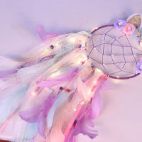 【cw】 Looking for Factory Cute Small Night Lamp Unicorn Dreamcatcher Home Girly Heart Decoration Ornaments Girlfriend Girlfriends Gift 【hot】