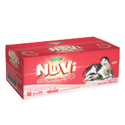 Thùng 24 túi NuVi Sữa chua Dâu Ép túi NuVi Power 110 ml TU.NDT110TTGT89