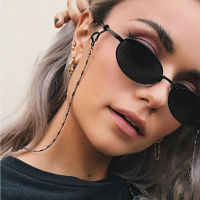 Minimalist Style Balck Bead Chain Eyeglass Chain Lanyard Reading Glasses Chains Women Accessories Sunglasses Hold Straps Cords