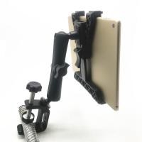 ❃❇ﺴ Heavy Duty Aluminum 1inch rubber ball Clamp Mount Aluminium Alloy Length 15cm Double Socket Arm for iPad Tablet