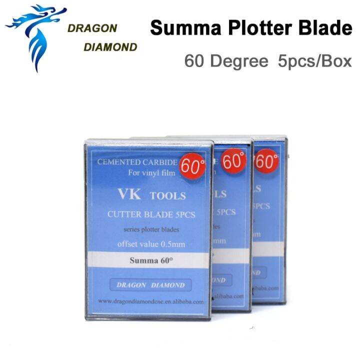 คุณภาพสูง5ชิ้น-summa-d-เครื่องตัดพล็อตเตอร์ใบมีด60องศาใบมีดคัตเตอร์พลอตเตอร์ไวนิลสำหรับเครื่องตัดพล็อตเตอร์-summa