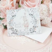 【YF】✁○▣  50pcs card happy rabbit multi-use Scrapbooking invitation Decoration party gift message