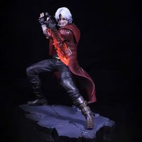 รูปปั้น Devil DANTE May Cry NERO 28ซม. ชุดจำลองทำจาก PVC ตุ๊กตาขยับแขนขาได้ของขวัญวันเกิดของเล่นสำหรับเด็กอายุ7-15ปี