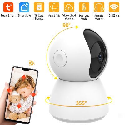 Ip Wi-Fi 1080P Tuya กล้องกล้องนิรภัยไร้สาย Suneye ในร่มอัจฉริยะอัตโนมัติรักษาความปลอดภัยบ้านติดตาม Wifi ทารก