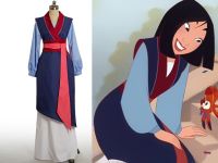CP75.1 ชุดมู่หลาน มู่หลาน เจ้าหญิงดีสนีย์ Dress for Mulan Suit The Legend of Hua Mulan 花木蘭傳奇 Disney Costume Party Movie Cosplay Fancy Outfit