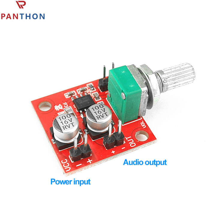 PANTHON DC412V LM386 Electret Microphone Amplifier Board Microphone