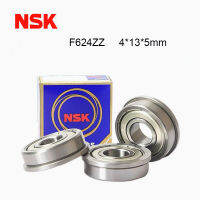 ต้นกำเนิดญี่ปุ่น NSK F624ZZ แบริ่ง 5/10pcs เดสก์ท็อป 3D เครื่องพิมพ์พิเศษหน้าแปลน BALL BEARING F624ZZ 4X13X5 มม.F624 สำหรับ Kossel-dchvbhdvbhvsfvfb