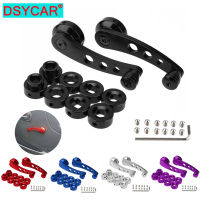 DSYCAR 1เซ็ตรถหน้าต่างหมุนจับ Winder B Illet อลูมิเนียมสากลเกวียนประตูหน้าต่าง Winder ข้อเหวี่ยง Riser เปลี่ยน