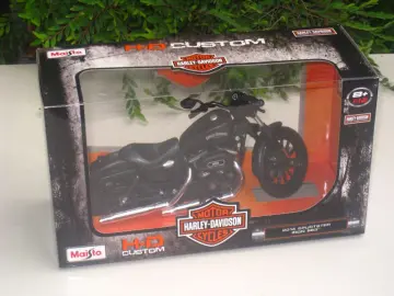 Maisto 1:18 Harley Davidson 2014 Sportster IRON 883 MOTORCYCLE BIKE Model  IN BOX