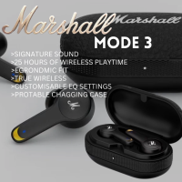 Marshall MODE 3 Wireless Bluetooth Earphones Headset TWS Headphones for ios Android