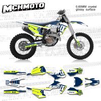 MCHMFG Motorcycle Team Graphic Decal &amp; Sticker Kit For Husqvarna TE FE TC FC TX FX FS 19-21 TE FE 20-22