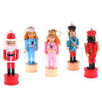 Olliles 1PC 12.5cm Nutcracker หุ่นทหารตุ๊กตา Home Desktop ornament Christmas Decor