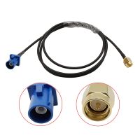 1Piece Adapter Blue Fakra C Male Plug to SMA Male Connector Cable RG174 GPS Antenna Extension Pigtail Jumper Cables 10CM-3M