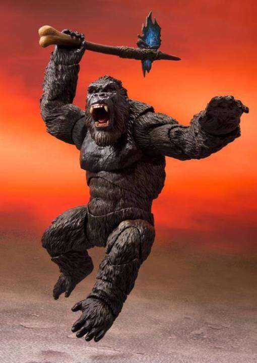 figma-ฟิกม่า-figure-action-s-h-monsterarts-kong-from-movie-จากหนังดังเรื่อง-godzilla-vs-kong-2021-ก็อดซิลล่า-ปะทะ-คอง-คิงคอง-ver-แอ็คชั่น-ฟิกเกอร์-anime-อนิเมะ-การ์ตูน-มังงะ-ของขวัญ-gift-จากการ์ตูนดัง