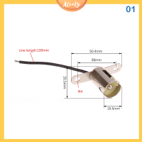 Aleaty? BA15D BA15S ฐานโคมไฟ BA15D ตัวยึดโคมไฟ BAY15D BASE 1156 Lamp BASE 1157ผู้ถือโคมไฟ BA15D DIY Ship Lamp Holder