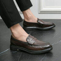 ผู้ชาย Loafers Breathable สบายผู้ชายรองเท้าหนัง Mens รองเท้าแฟชั่นกลางแจ้งผู้ชายรองเท้าแตะ Tenis Masculino Zapatillas Hombre